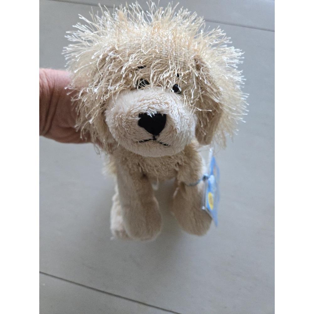 Webkinz Shaggy Puppy Dog W/ Code Tag Sealed Golden Retriever Ganz Tan HM010